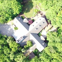 Student Center Aerial View The Leelanau School