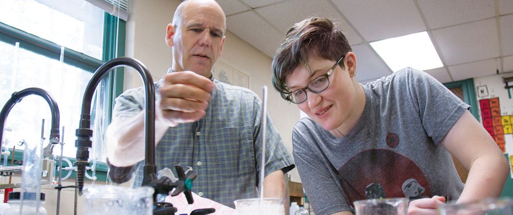 Teacher & Students Outdoors